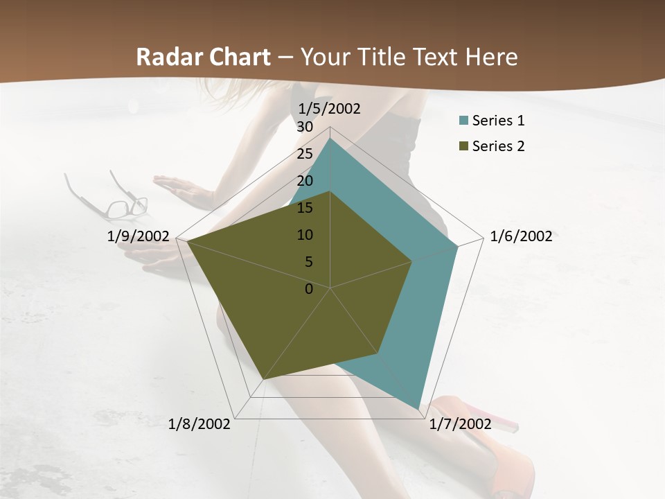 Lie Sexy Fashion PowerPoint Template