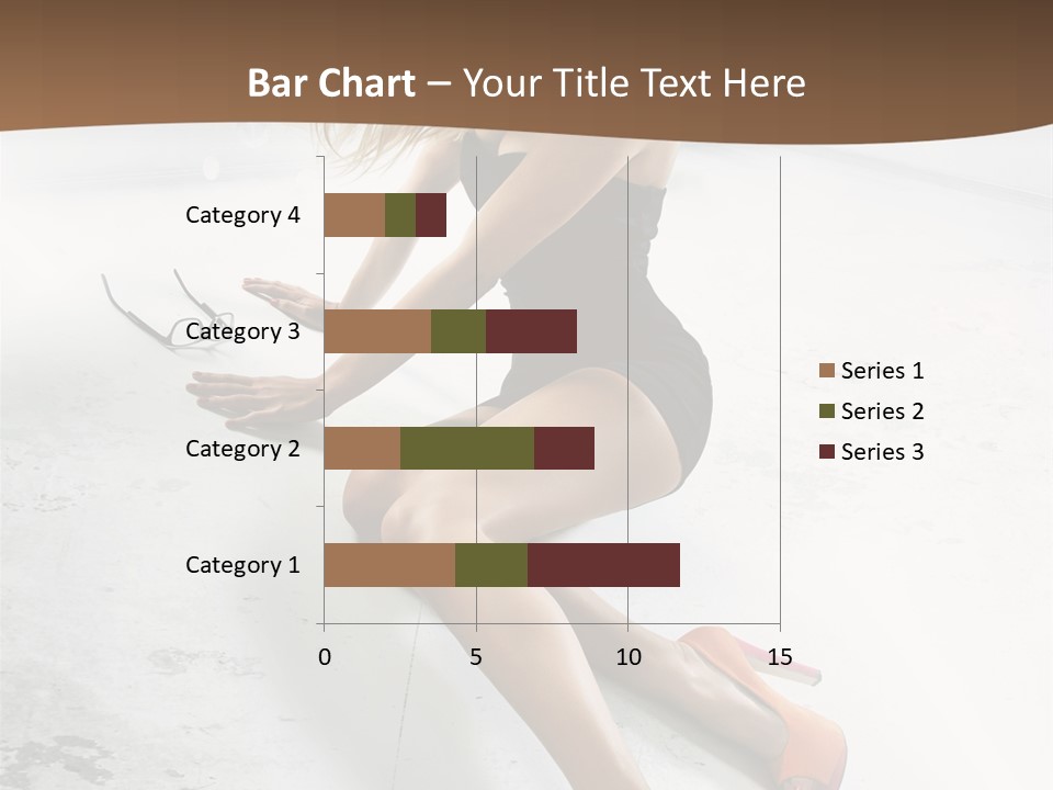 Lie Sexy Fashion PowerPoint Template