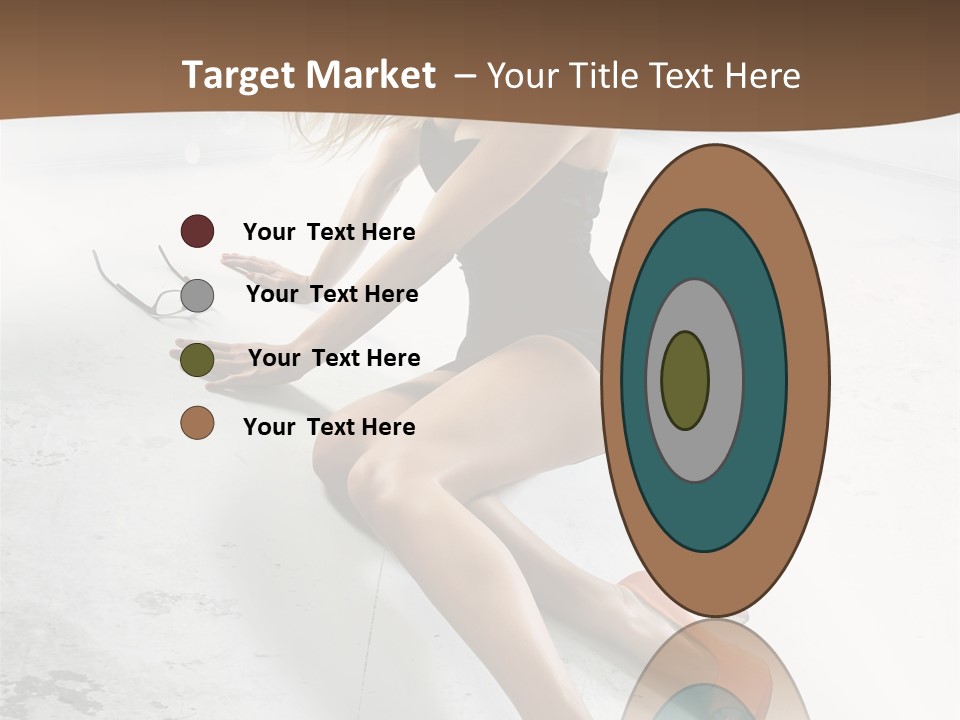 Lie Sexy Fashion PowerPoint Template