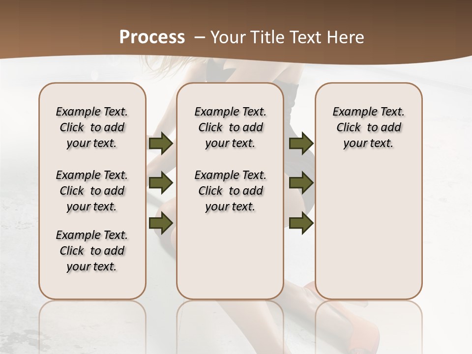 Lie Sexy Fashion PowerPoint Template