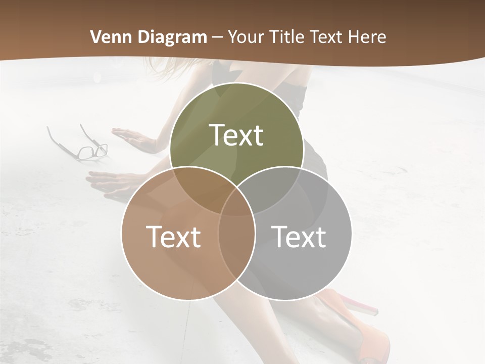 Lie Sexy Fashion PowerPoint Template