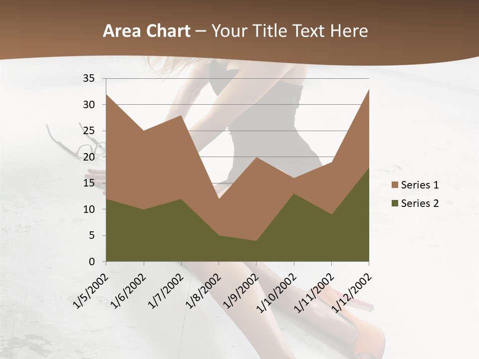 Lie Sexy Fashion PowerPoint Template