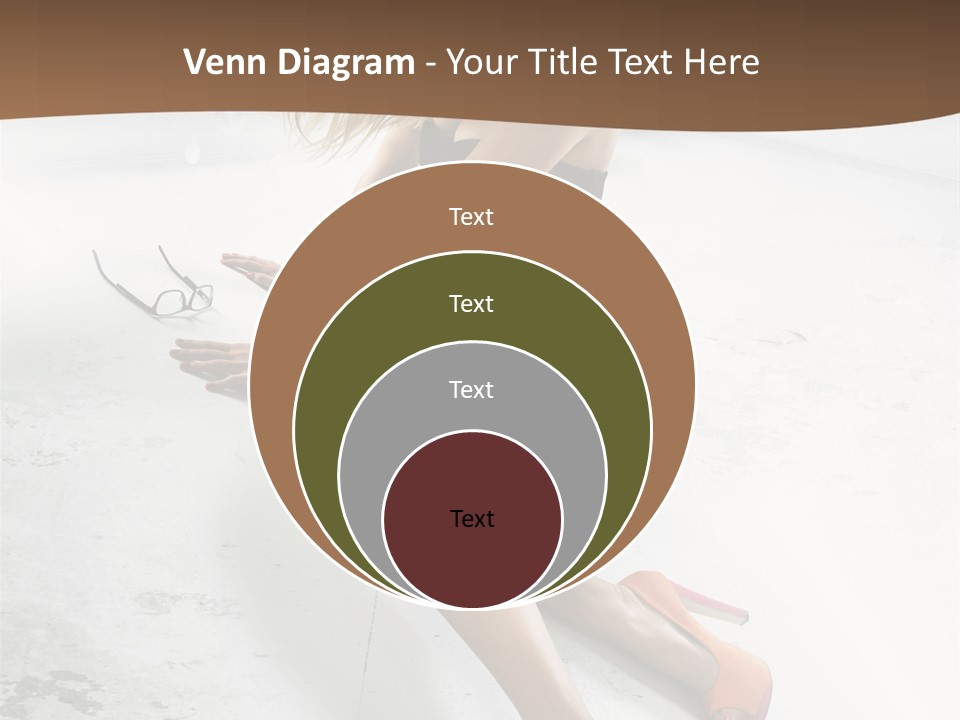 Lie Sexy Fashion PowerPoint Template