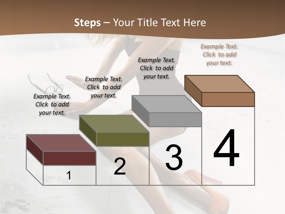 Lie Sexy Fashion PowerPoint Template