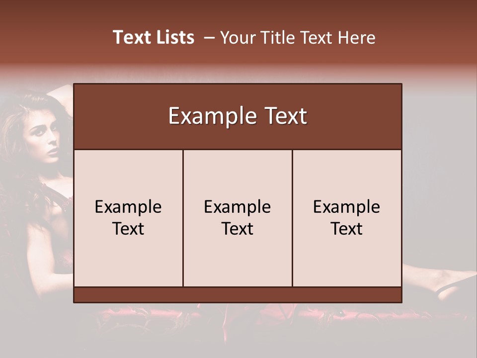 Beautiful Style Young PowerPoint Template