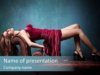 Style Long Decor PowerPoint Template