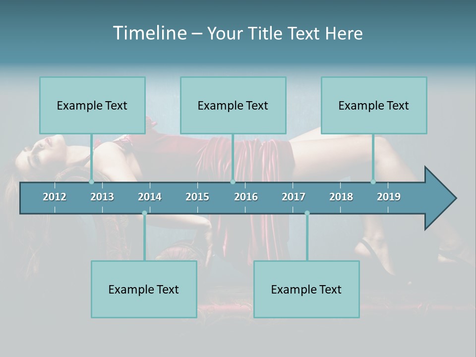 Style Long Decor PowerPoint Template