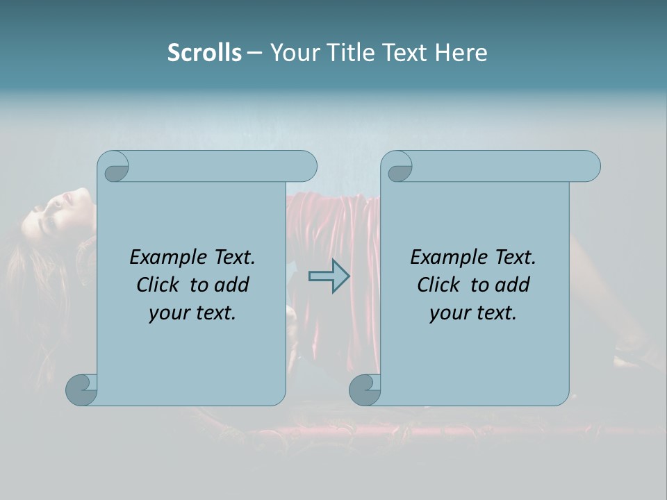 Style Long Decor PowerPoint Template