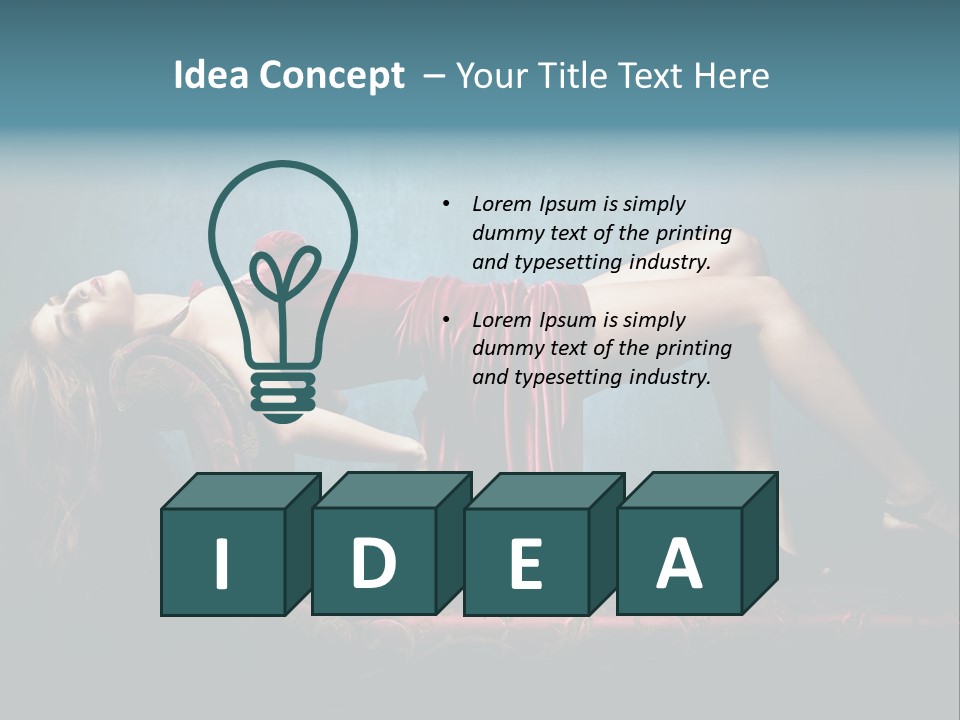 Style Long Decor PowerPoint Template