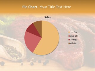 Raw Slice Edible PowerPoint Template