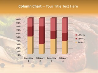 Raw Slice Edible PowerPoint Template