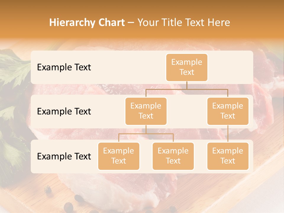 Background Fresh Meat PowerPoint Template