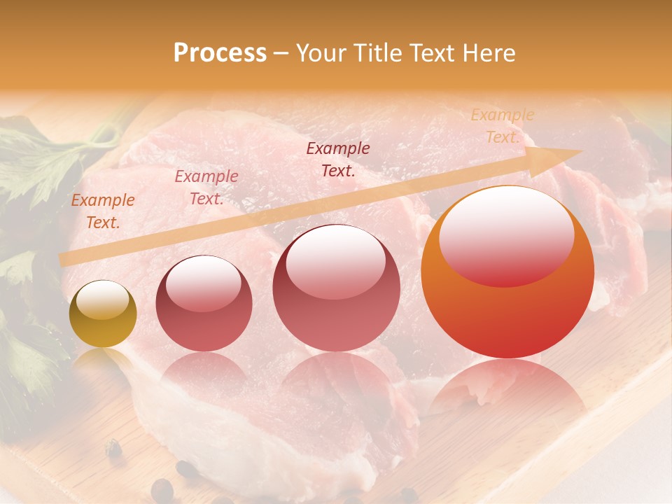 Background Fresh Meat PowerPoint Template