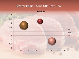 Sliced Steak Cutting PowerPoint Template