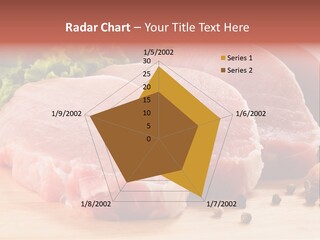 Sliced Steak Cutting PowerPoint Template