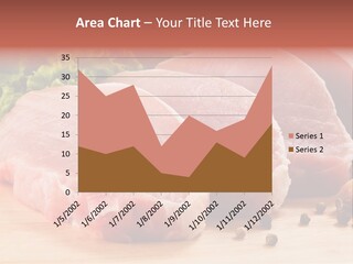 Sliced Steak Cutting PowerPoint Template