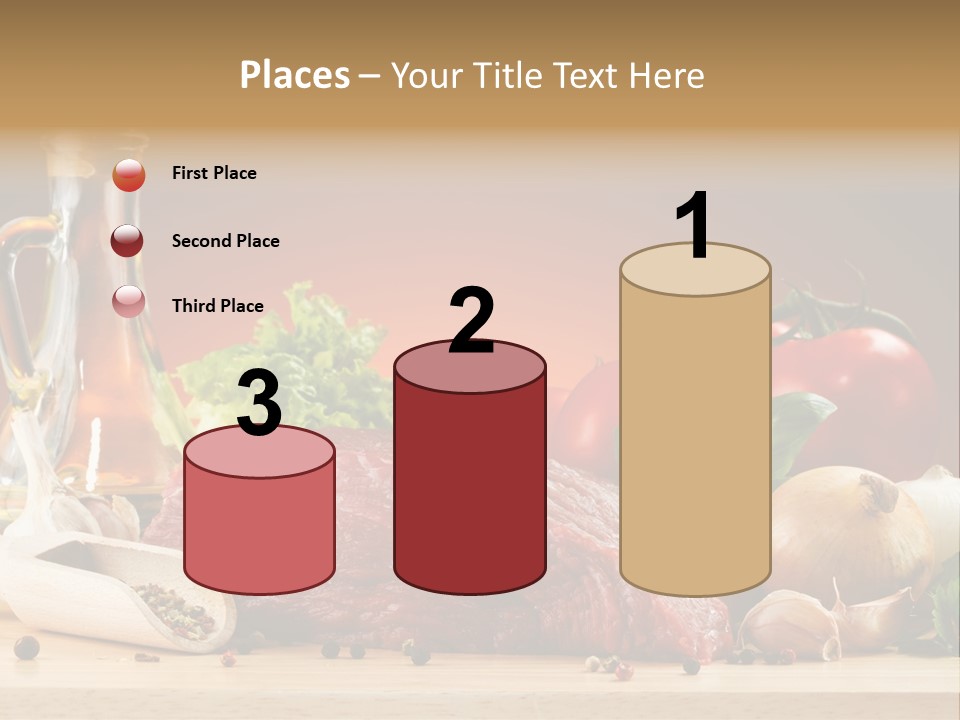 Grill Meat Ingredients PowerPoint Template