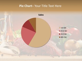 Grill Meat Ingredients PowerPoint Template