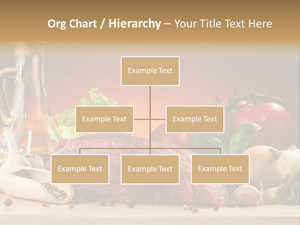 Grill Meat Ingredients PowerPoint Template