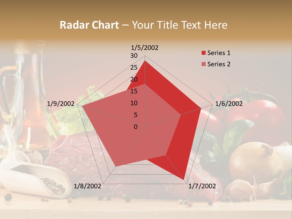 Grill Meat Ingredients PowerPoint Template