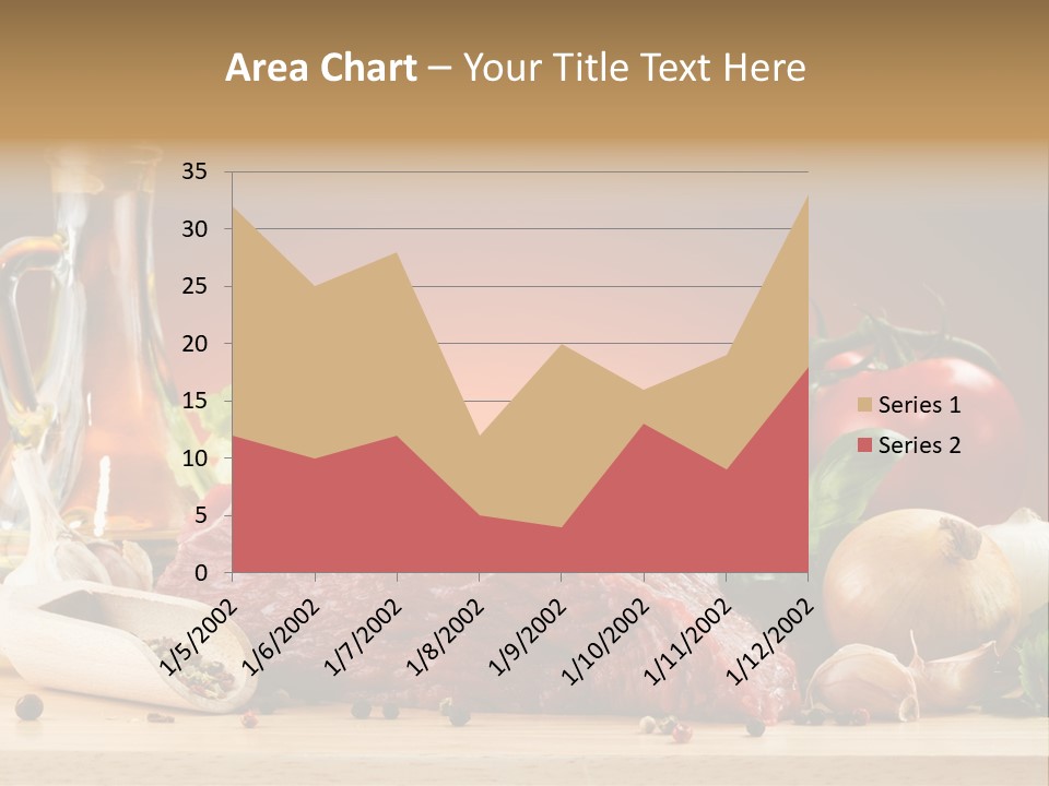 Grill Meat Ingredients PowerPoint Template