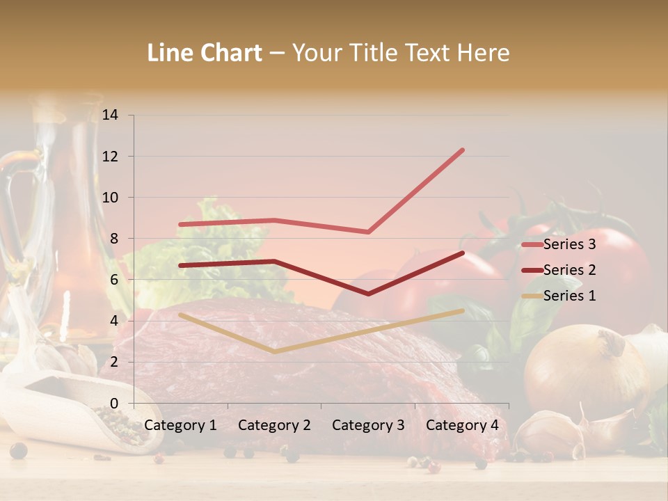 Grill Meat Ingredients PowerPoint Template