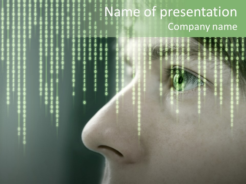 Matrix Online Trojaner PowerPoint Template