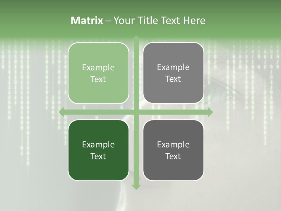 Matrix Online Trojaner PowerPoint Template
