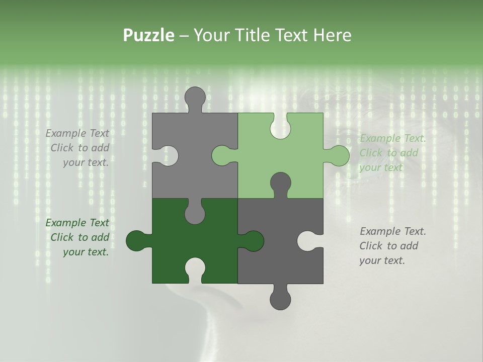 Matrix Online Trojaner PowerPoint Template