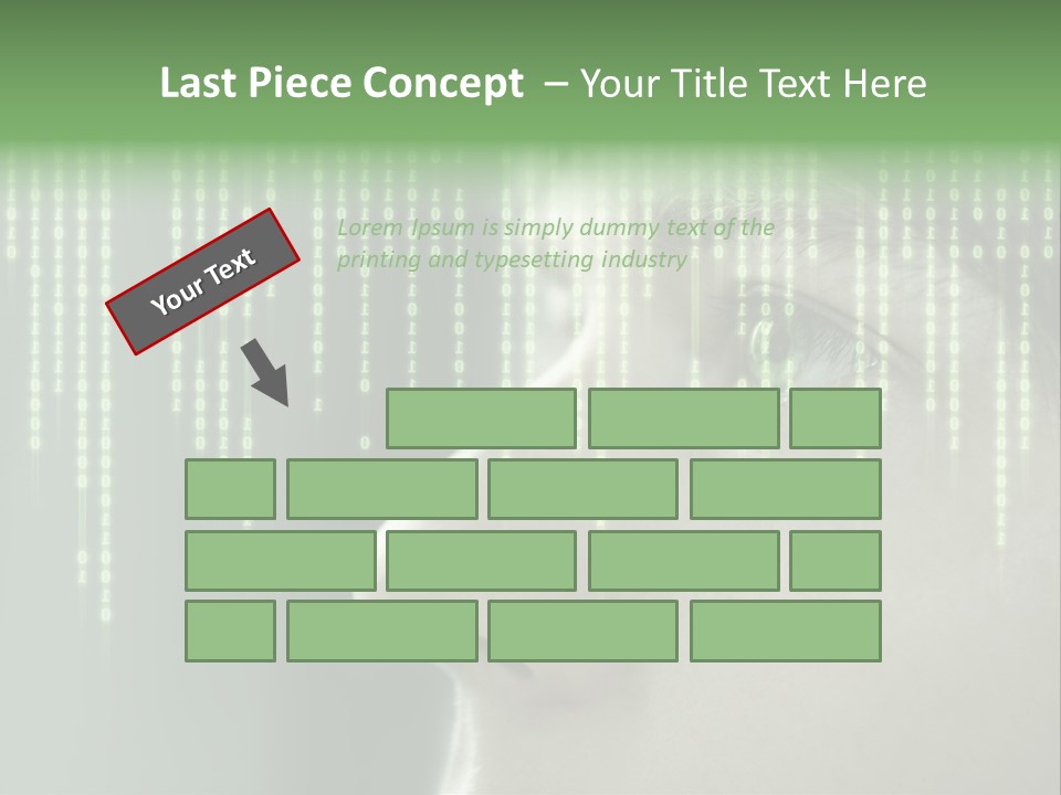 Matrix Online Trojaner PowerPoint Template