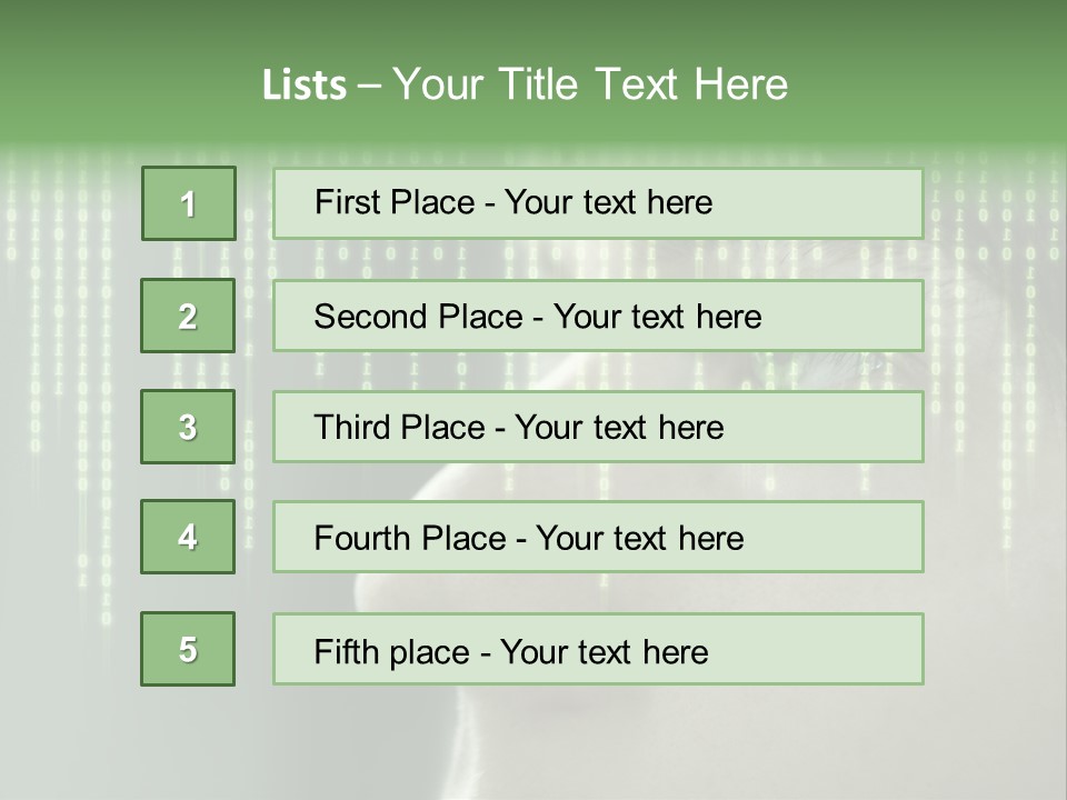 Matrix Online Trojaner PowerPoint Template