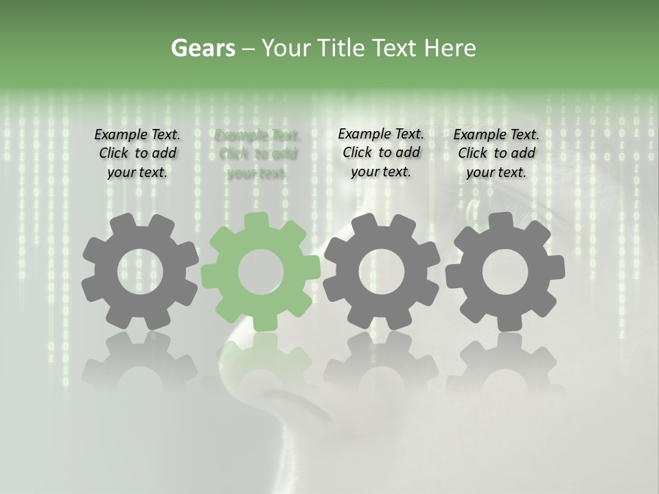 Matrix Online Trojaner PowerPoint Template