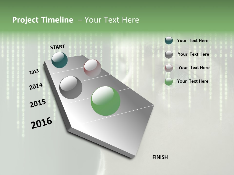 Matrix Online Trojaner PowerPoint Template