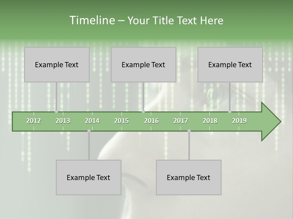 Matrix Online Trojaner PowerPoint Template
