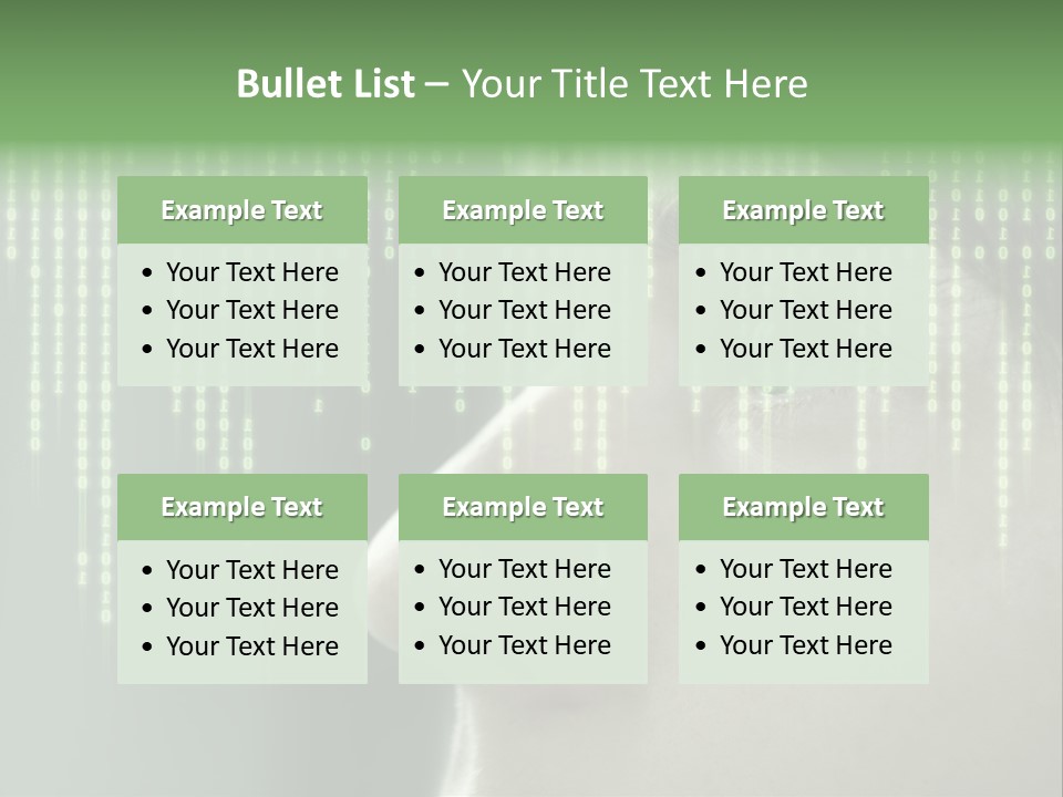 Matrix Online Trojaner PowerPoint Template