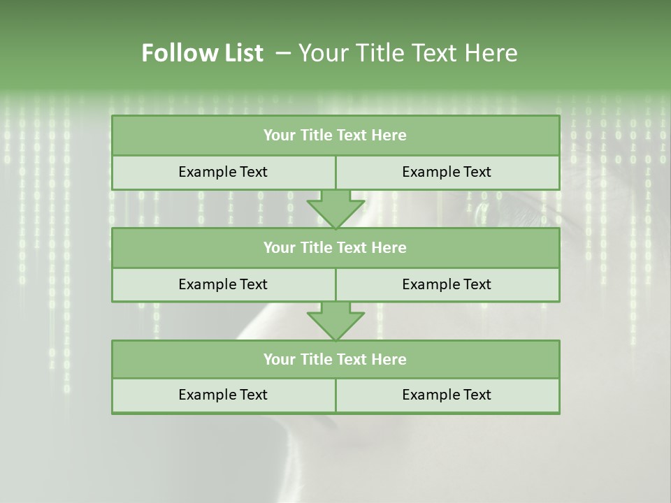 Matrix Online Trojaner PowerPoint Template