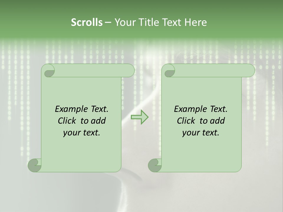 Matrix Online Trojaner PowerPoint Template