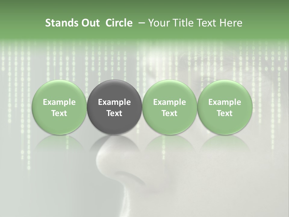 Matrix Online Trojaner PowerPoint Template