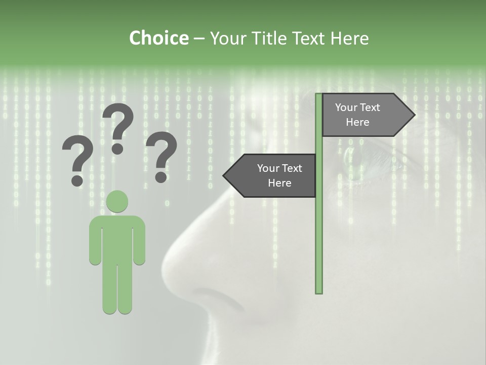 Matrix Online Trojaner PowerPoint Template