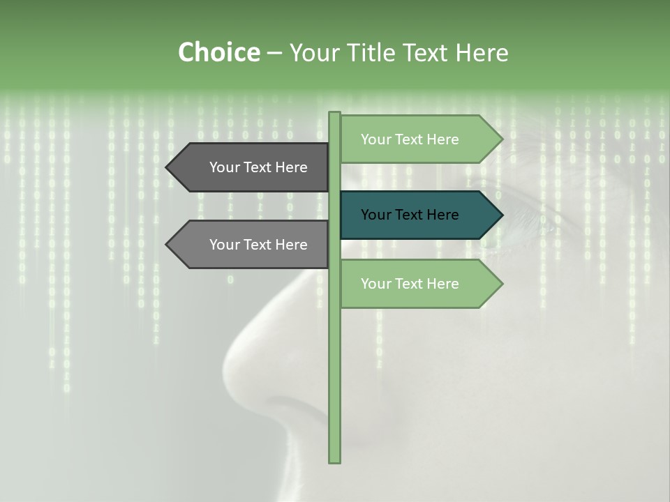 Matrix Online Trojaner PowerPoint Template
