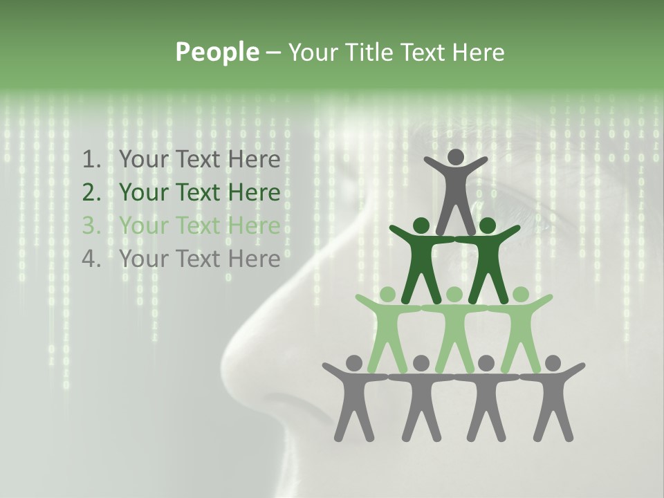 Matrix Online Trojaner PowerPoint Template