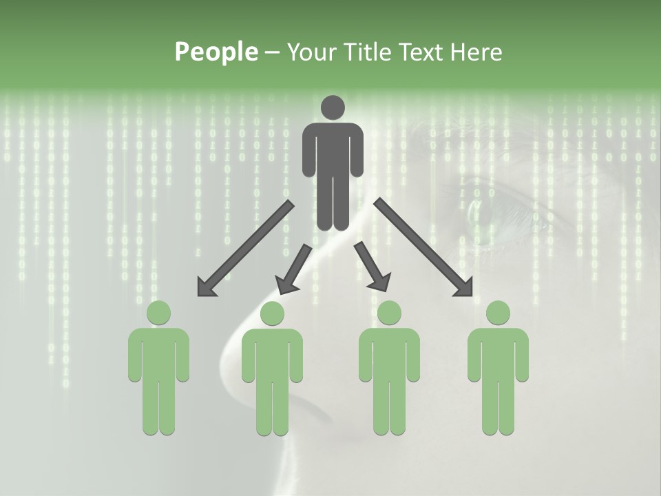 Matrix Online Trojaner PowerPoint Template