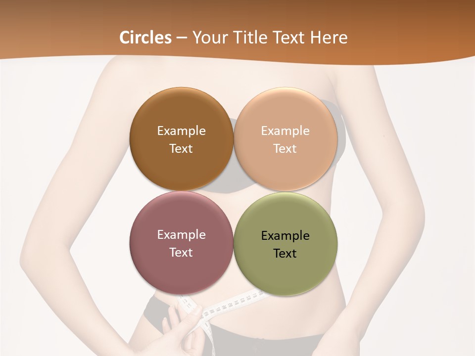 Nutrition Girl Fatness PowerPoint Template