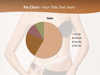 Nutrition Girl Fatness PowerPoint Template