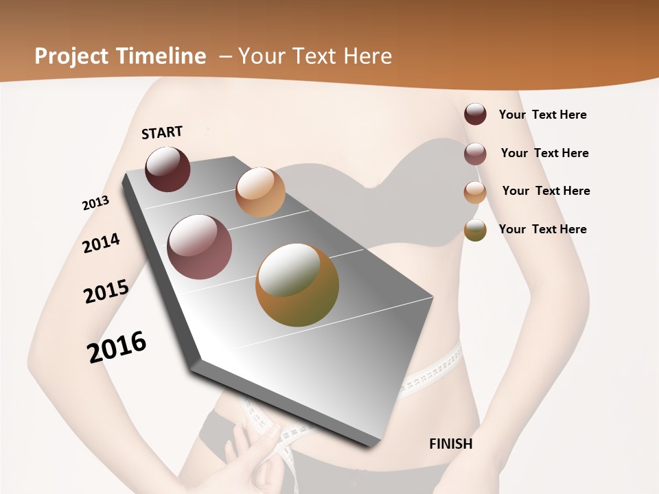 Nutrition Girl Fatness PowerPoint Template