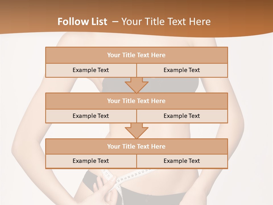 Nutrition Girl Fatness PowerPoint Template