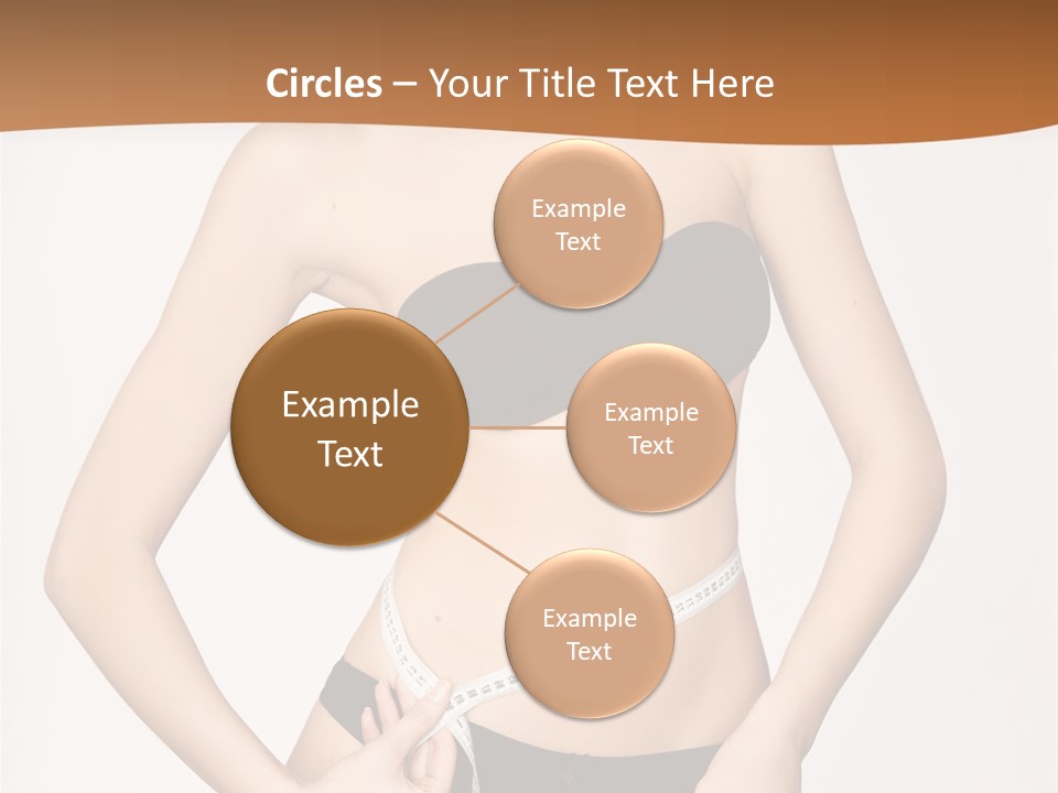 Nutrition Girl Fatness PowerPoint Template