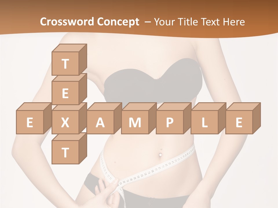 Nutrition Girl Fatness PowerPoint Template