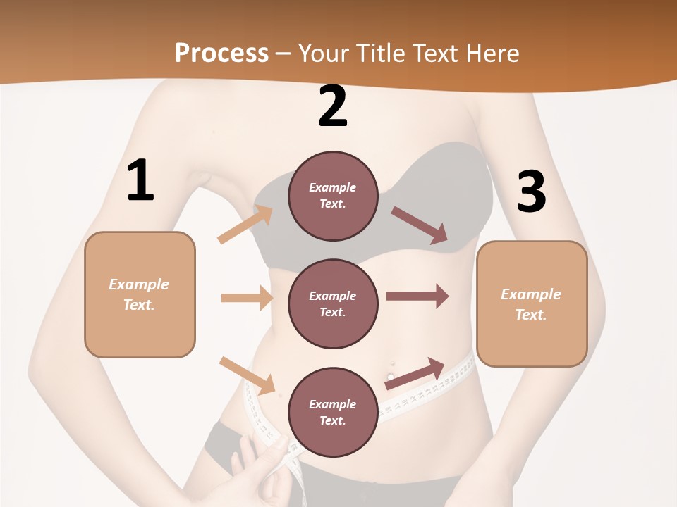 Nutrition Girl Fatness PowerPoint Template