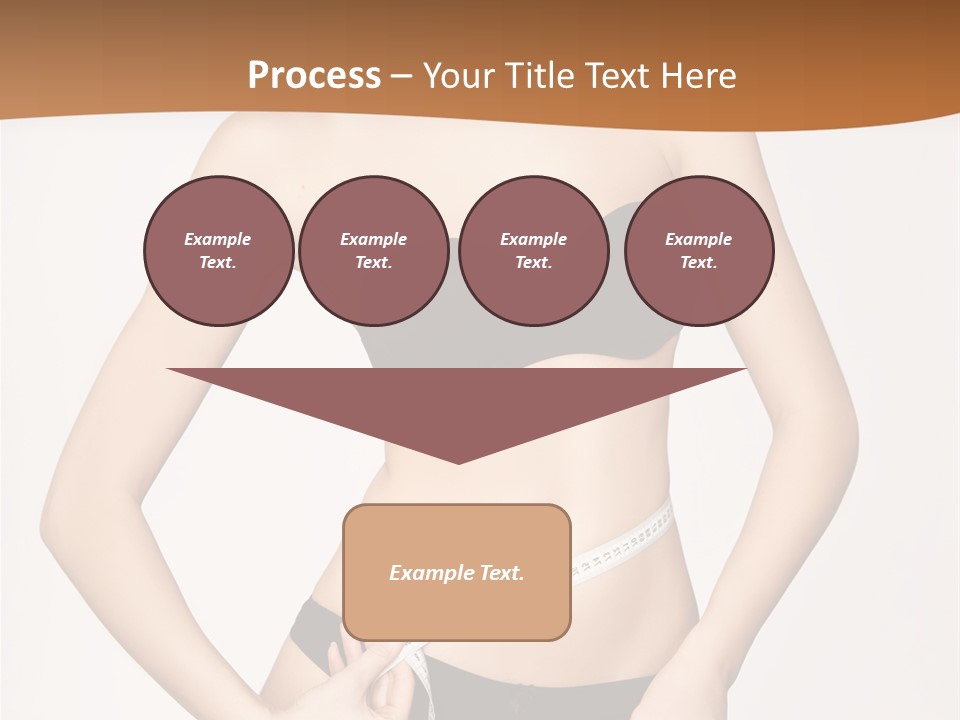 Nutrition Girl Fatness PowerPoint Template